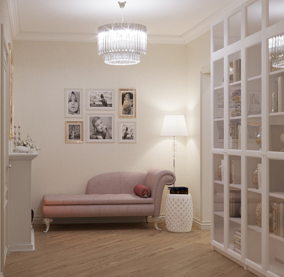 Проект квартиры для трех милых женщин