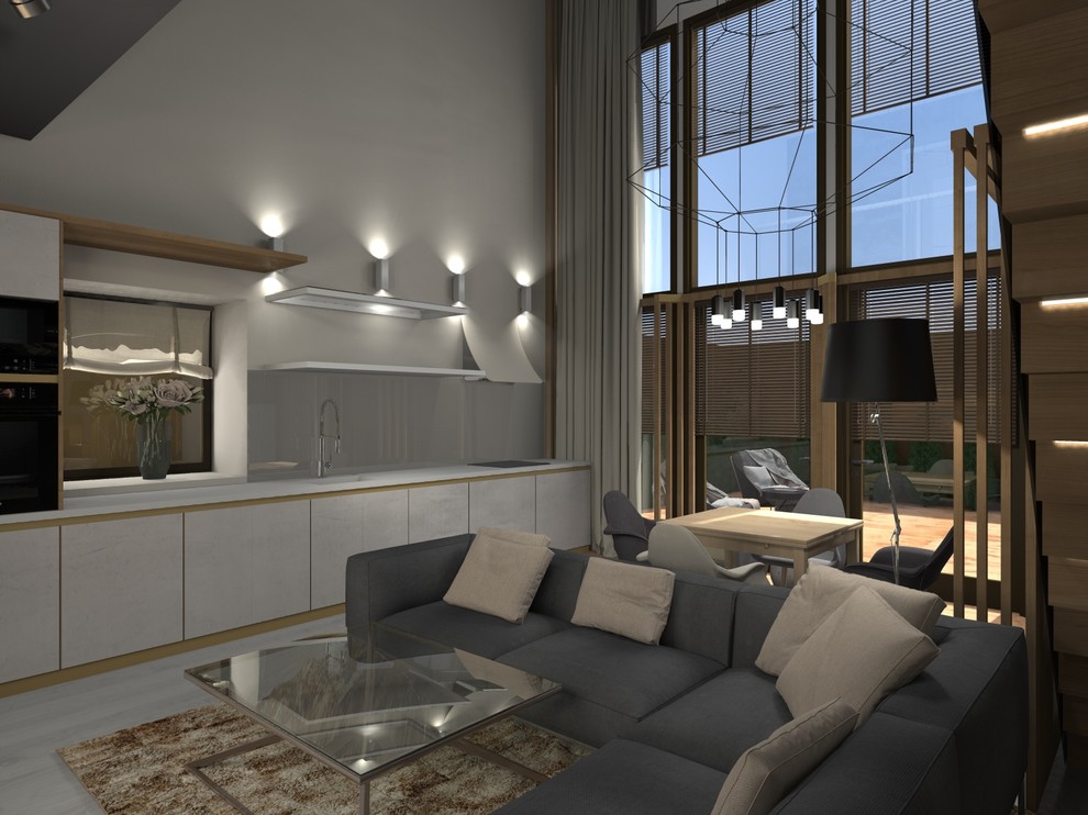 Интерьеры дома, п. Сухарево