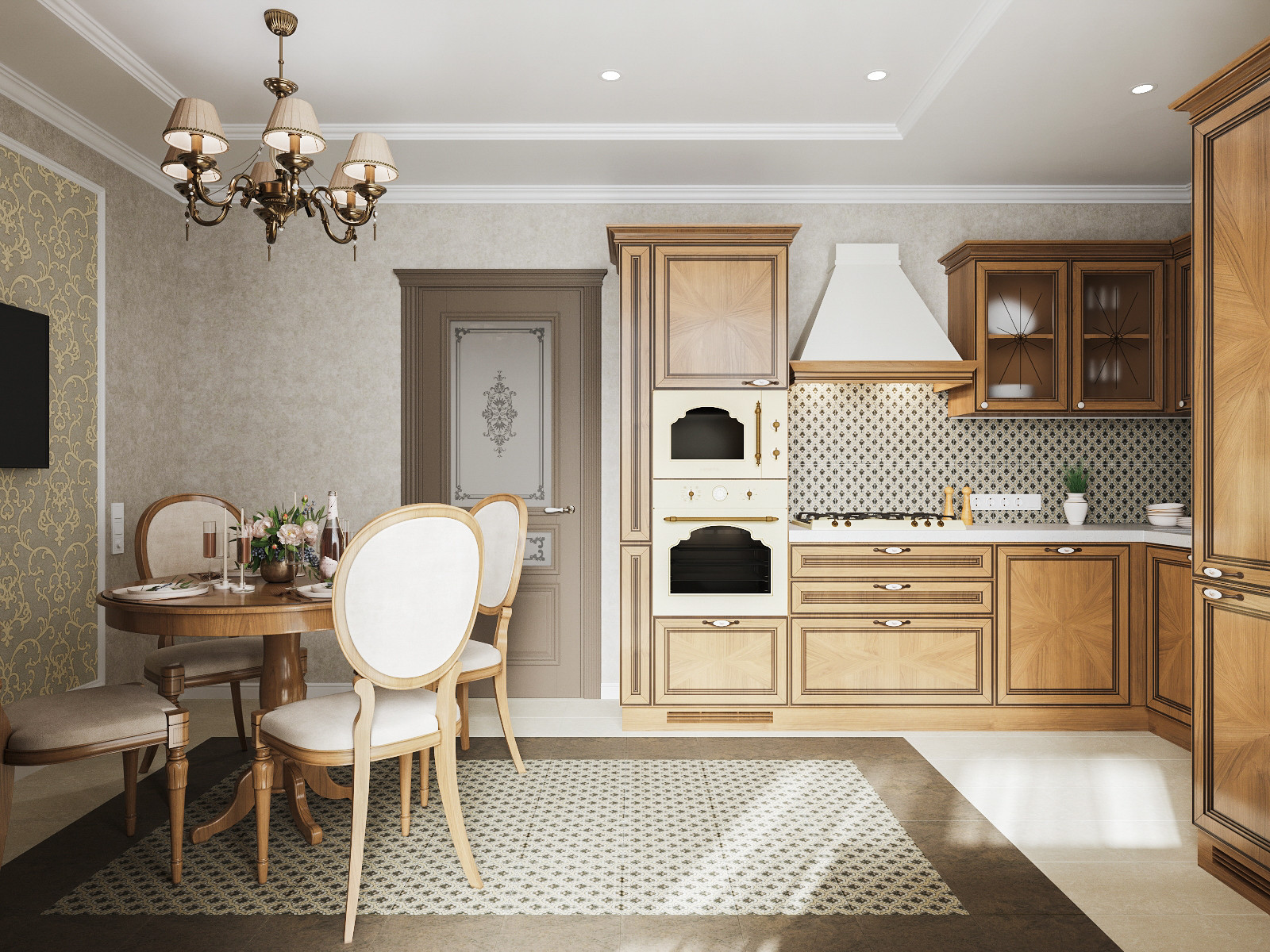 Классический интерьер