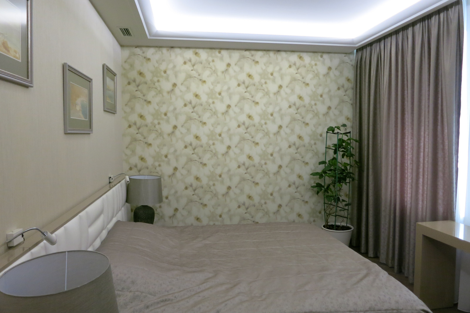 Гостиная с биокамином