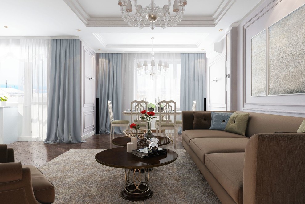 Обложка проекта: Кухня-гостиная "Гармония для своих"