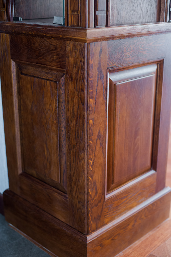 Частный дом с интерьерами из дуба