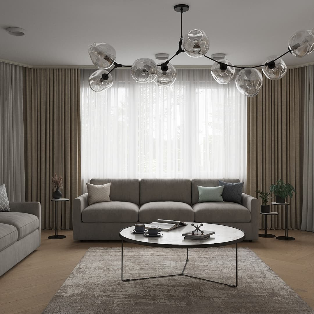 Обложка проекта: Гостинная - спокойная