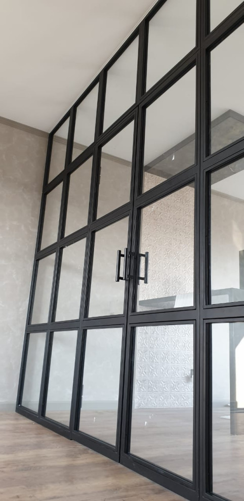 Обложка проекта: Распашная и раздвижная Loft перегородка