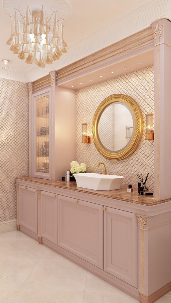 Обложка проекта: Ванная комната в классическом стиле