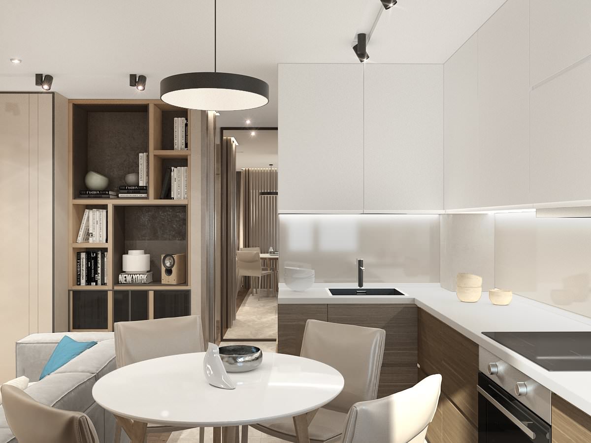 Двухкомнатная квартира в Москве