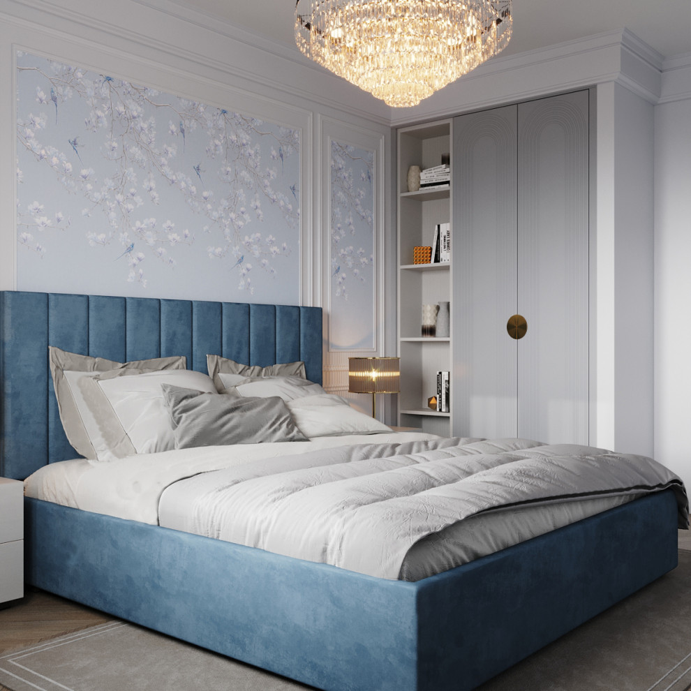 Спальня в стиле неоклассика