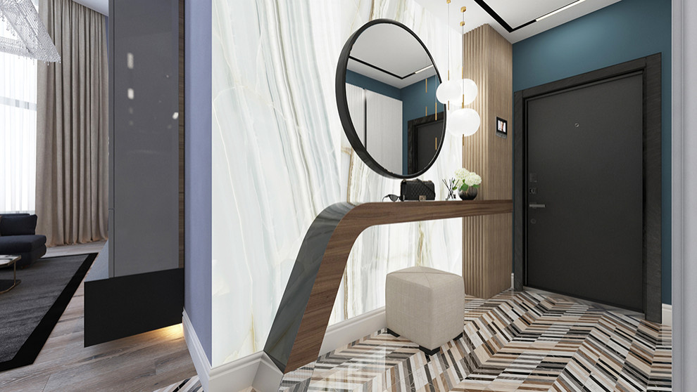 Холл квартиры в современном стиле