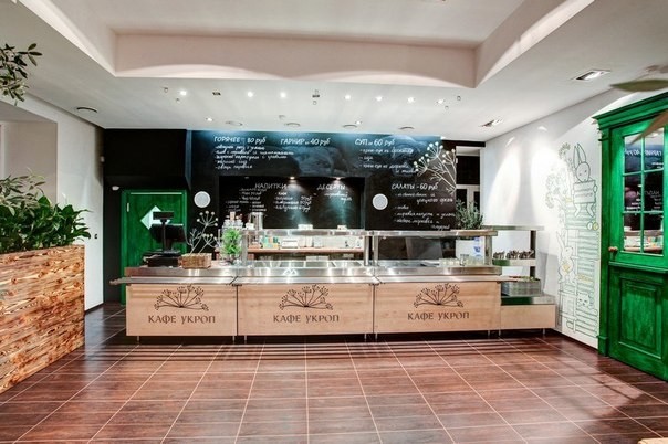 Роспись ресторана "Укроп"