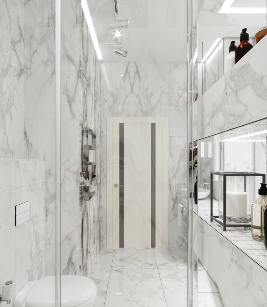 Проект 2-х комнатной квартиры в Апартаментах Лахта Плаза