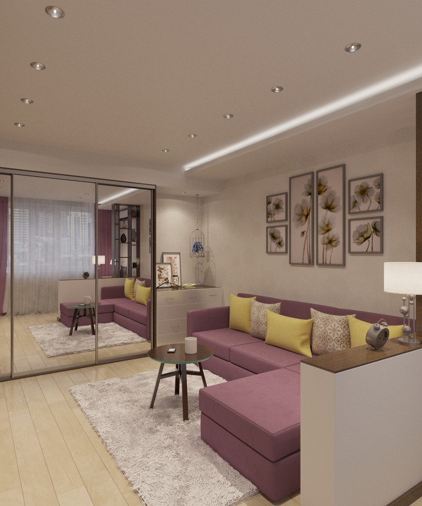 гостиная и коридор