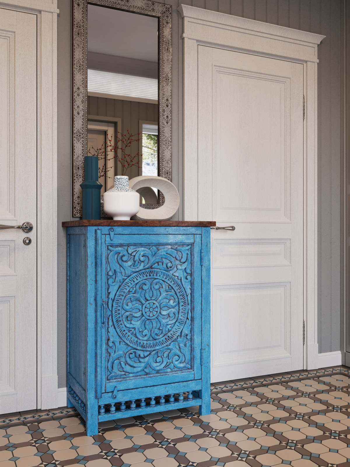 Загородный дом в американской классике для звездного клиента