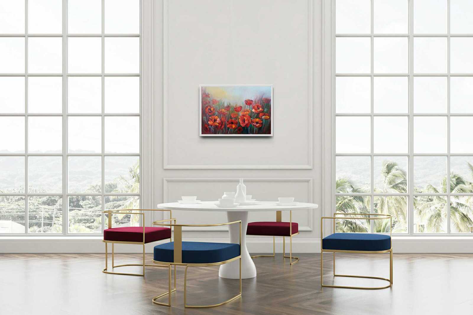 Обложка проекта: "Рассвет близко?..", 50*70. Холст, масло.