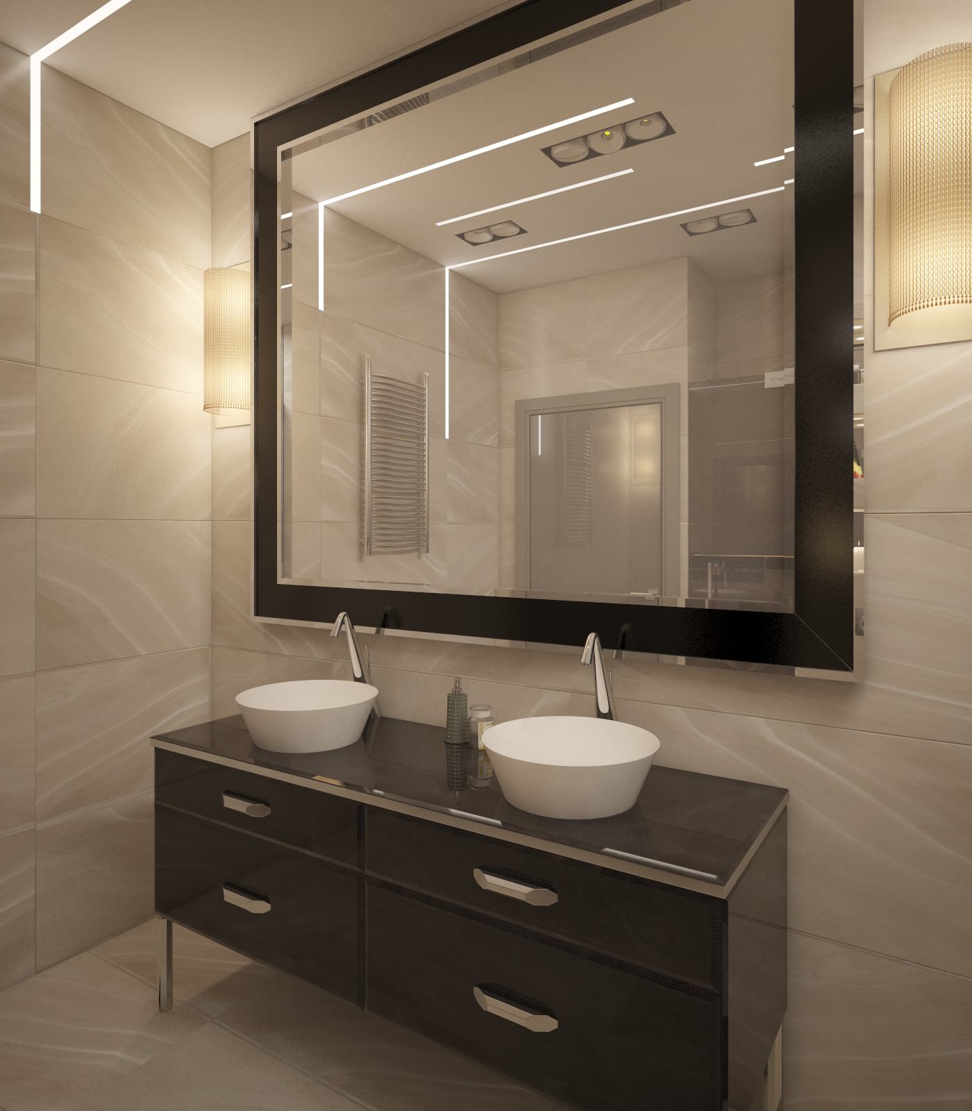 Трехкомнатная квартира в Москве