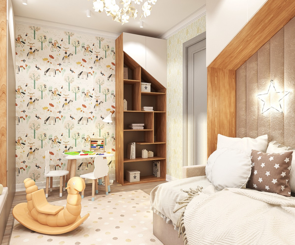 Дизайн-проект детской комнаты для девочки