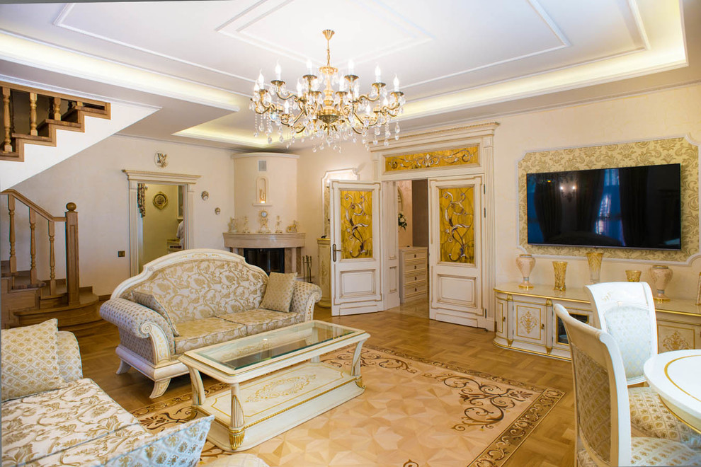 Классический интерьер загородного дома под Минском