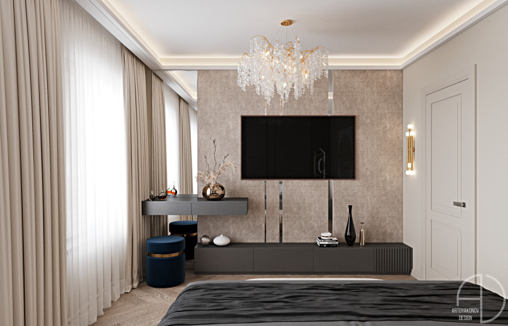 Дизайн интерьера загородного дома. Поселок Зеркальный 250 м2