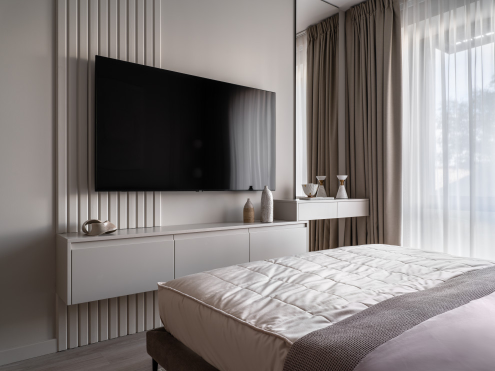 Дизайн интерьера квартиры в современном стиле в ЖК Метрополия