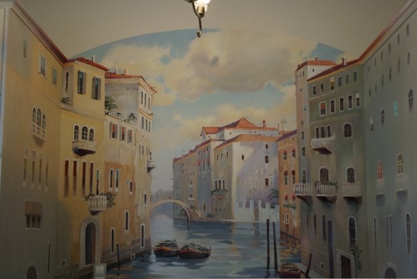 Роспись "Венеция"