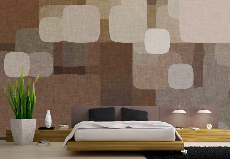 Принты обоев и стеновых панно