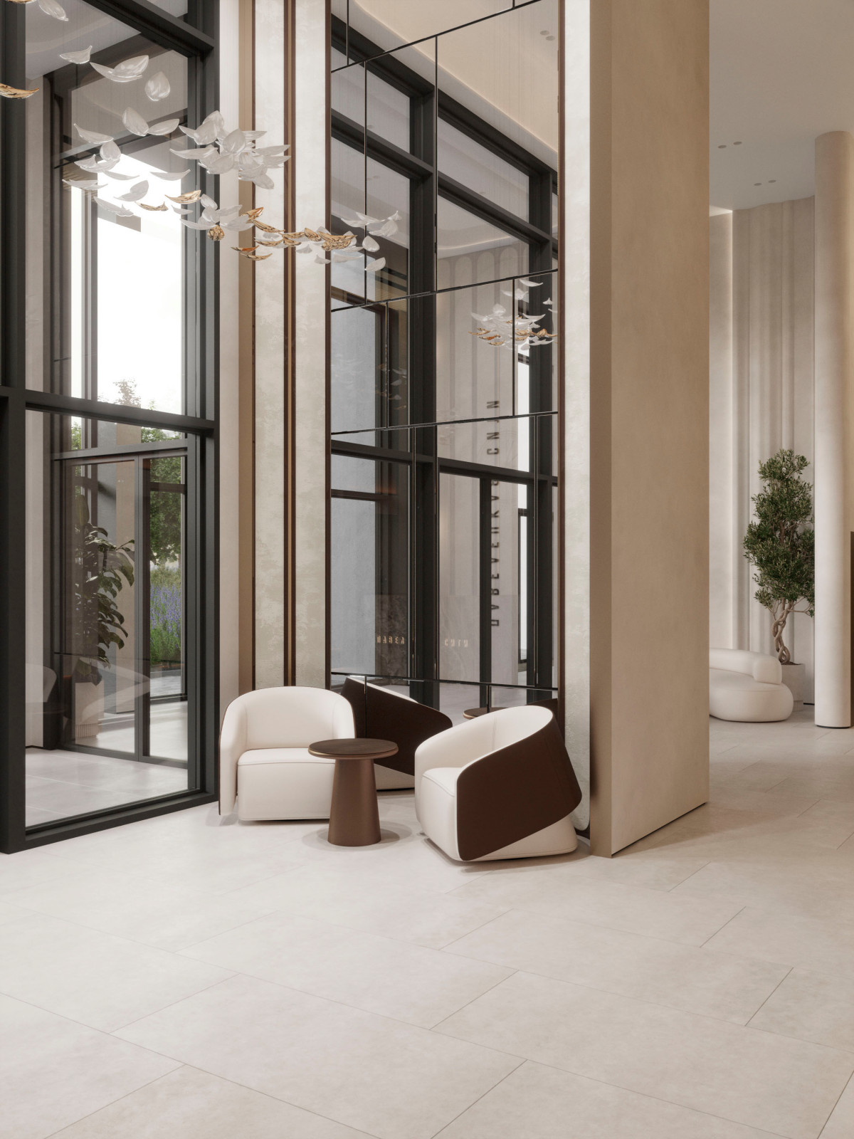 Общественные зоны жилого комплекса "Павелецкая сити"