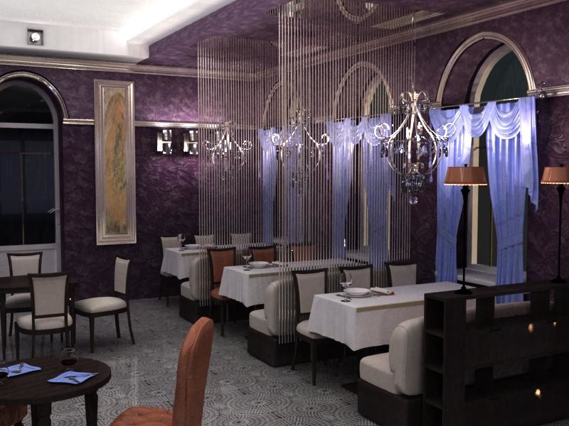 Дизайн-проект ресторана