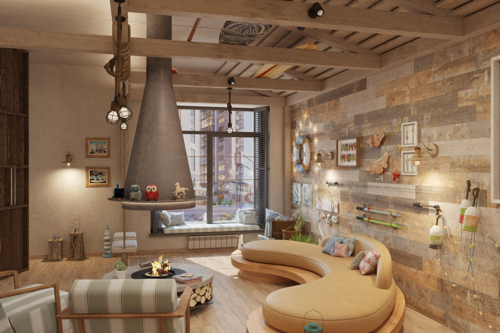 Интерьер места общего пользования (ИОП) ЖК