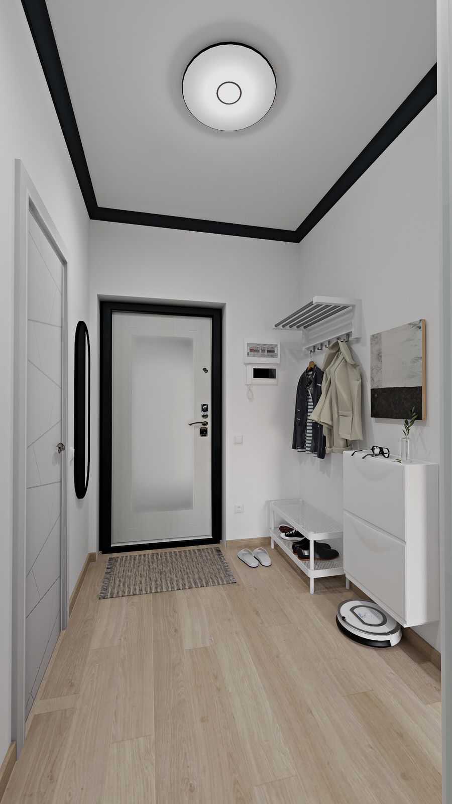 Евродвушка 34,5 кв.м для пары, которая работает на удаленке