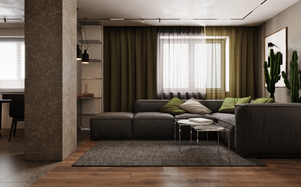 Обложка проекта: Холостяцкий интерьер