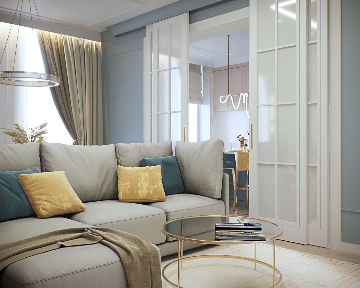 Дизайн проект квартиры в ЖК "Headliner"