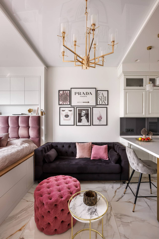 Дизайн и ремонт квартиры в ЖК «Хедлайнер» — Высокая мода