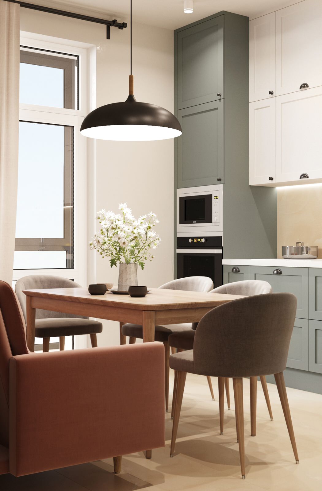 Дизайн-проект Жк Скандинавия 63,7 кв.м