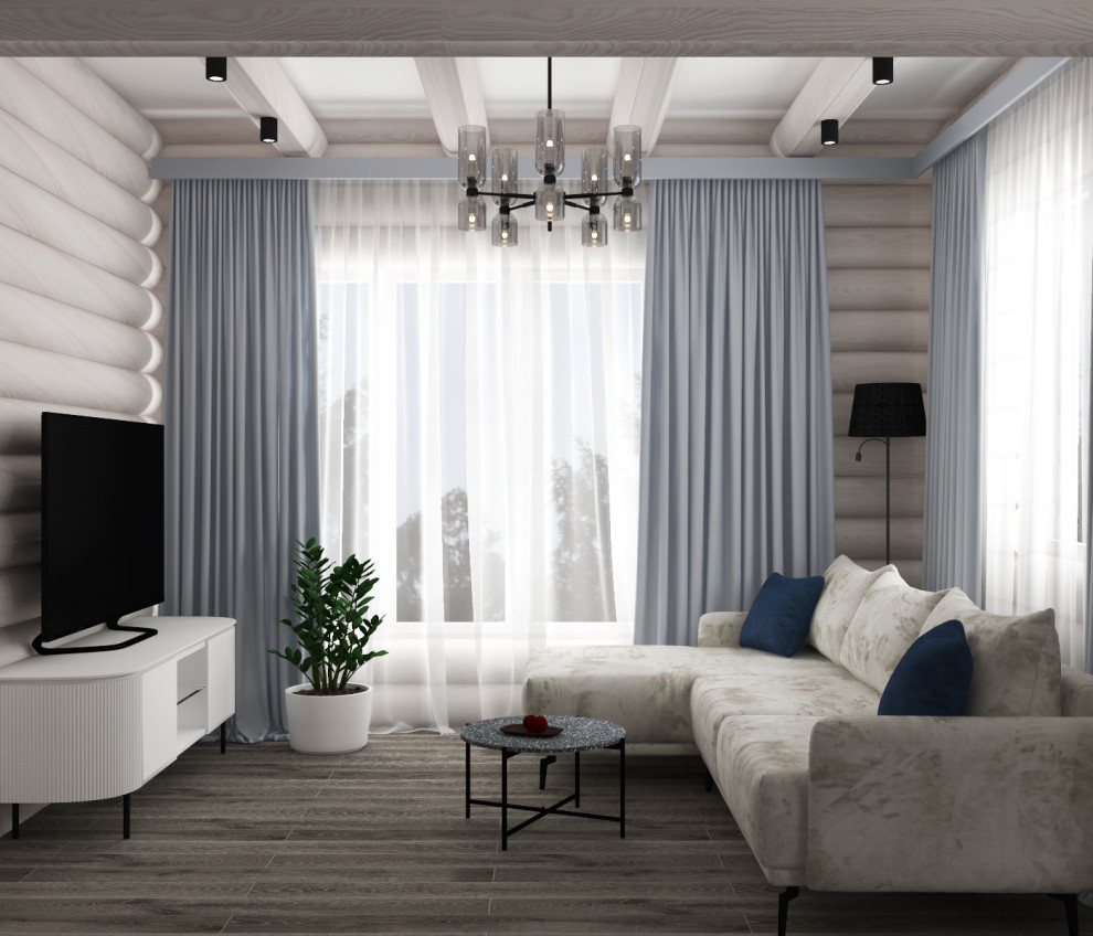 Проект загородного дома из сруба