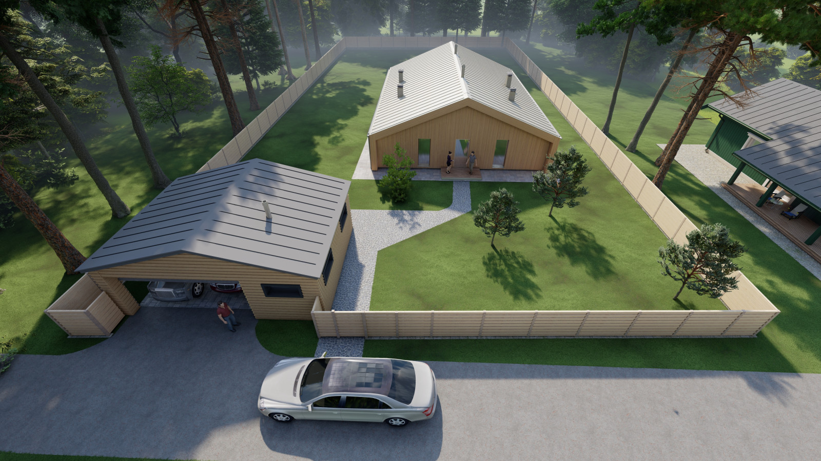 Проект и строительство загородного дома