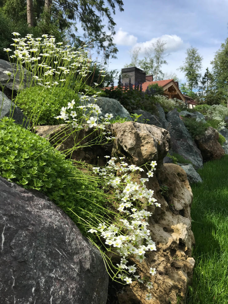 Современный ландшафтный дизайн.