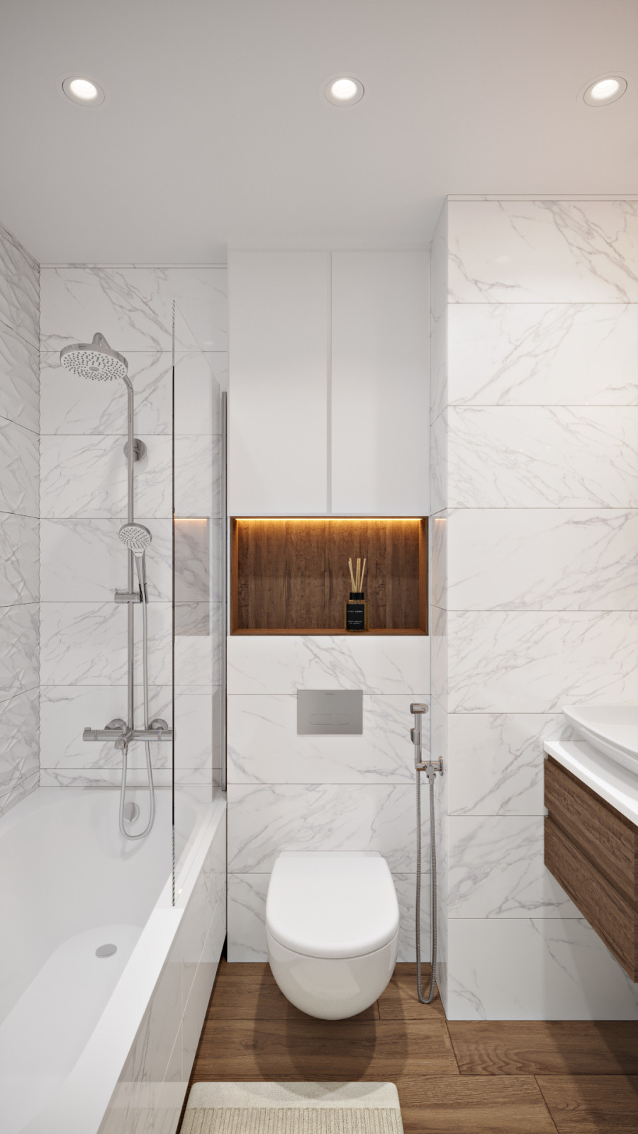 Технологичная квартира для молодой пары