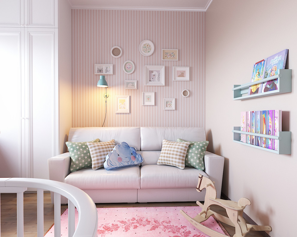 Обложка проекта: Детская комната для девочки