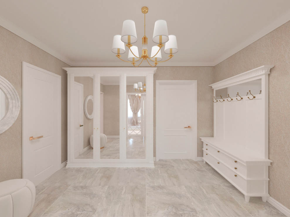 "Подмосковная Ривьера". Дизайн 3-х комнатной квартиры