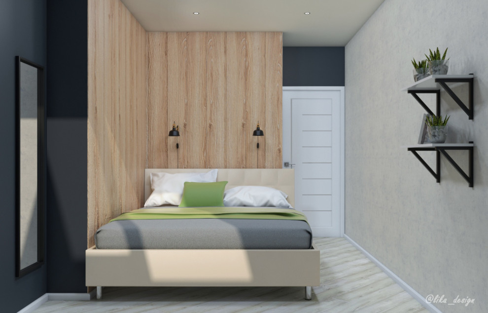 Светлая трёшка для семьи блогера-кондитера ЖК "Горизонт"