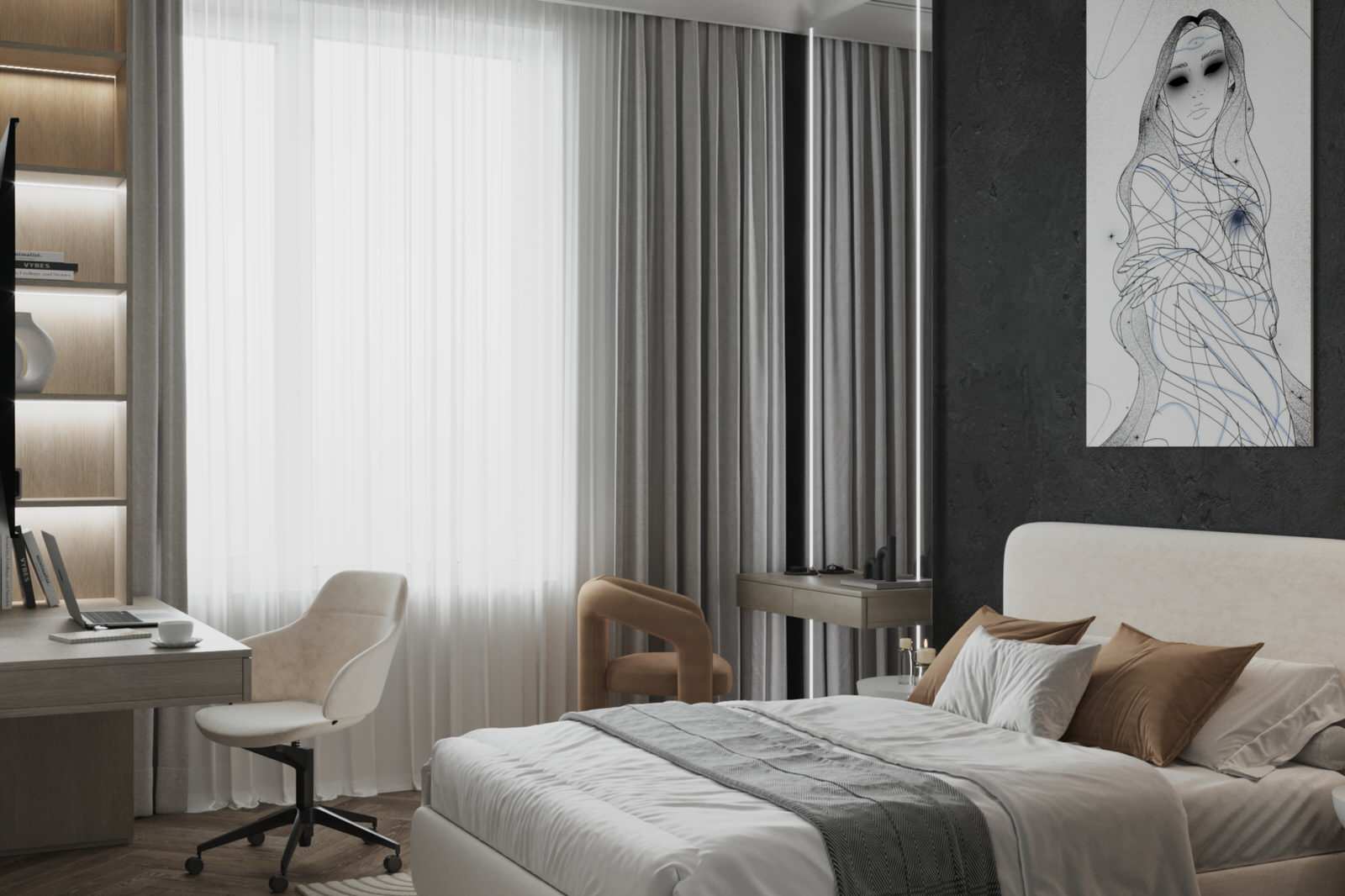 Дизайн проект в г. Москва. ул. Раменки