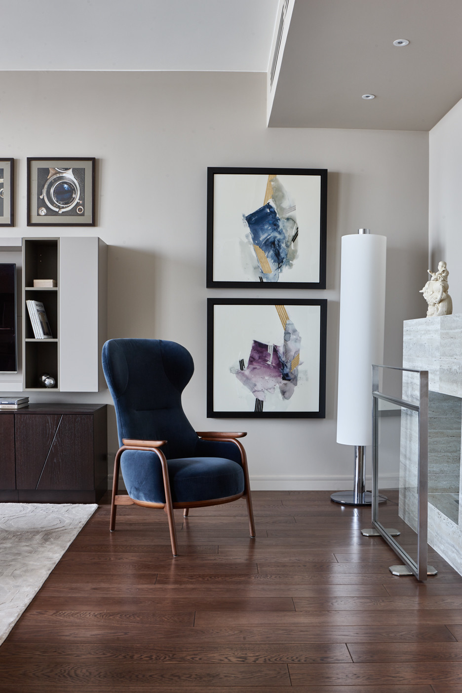 Современный интерьер квартиры на Мосфильмовской