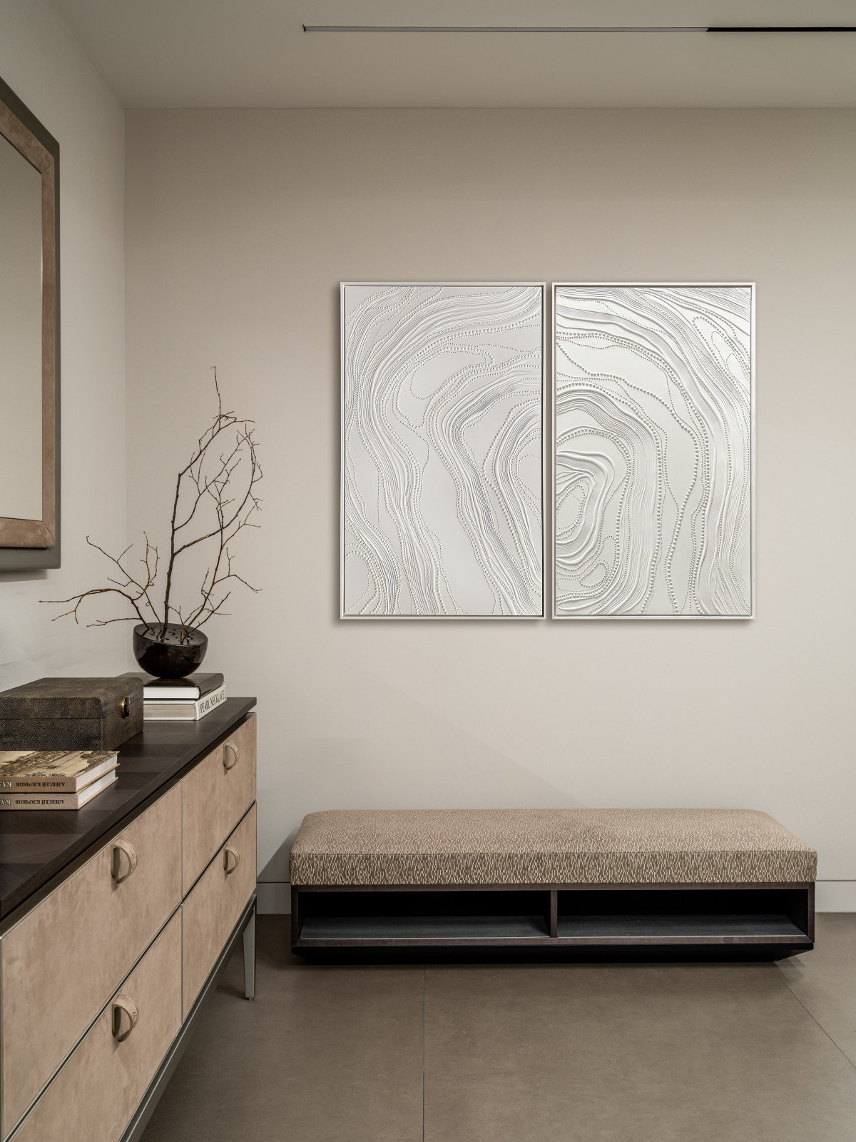 Семейная квартира в акварельных оттенках света и тени