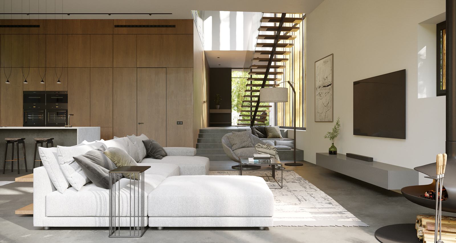 Дом в Лесном Пейзаже