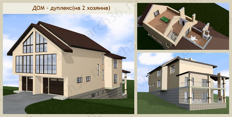 Дома из кирпича и газосиликата