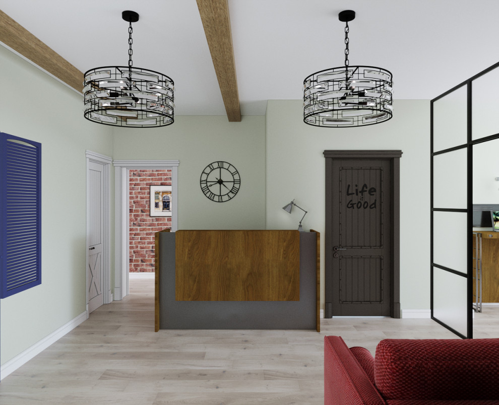 Лаундж хостела в исторической части Санкт-Петербурга