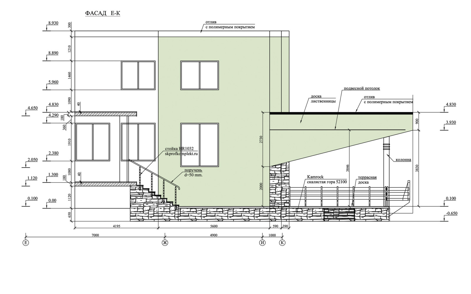 Экстерьер дома в Николиной поляне