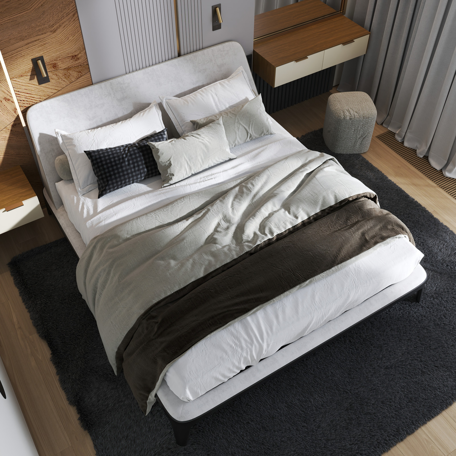 3д визуализация интерьера дома по техзаданию