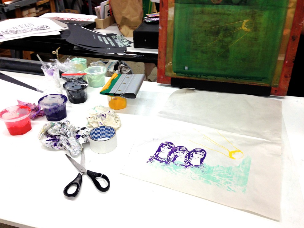 Шелкография