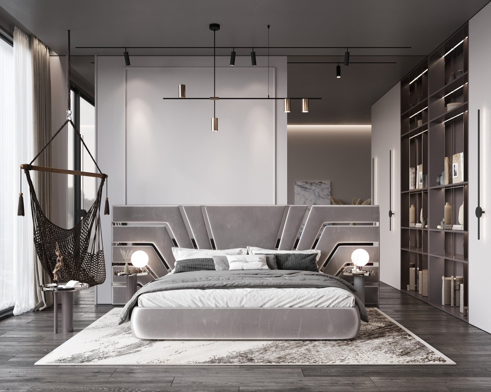 Обложка проекта: Интересное решение дизайна кровати