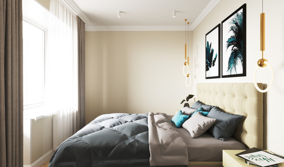 Светлая спальня